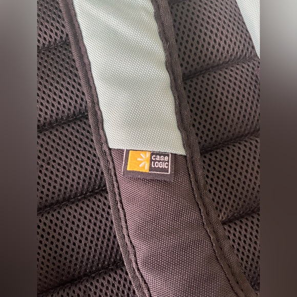 Spacious Green Gray Backpack - Picture 9 of 10